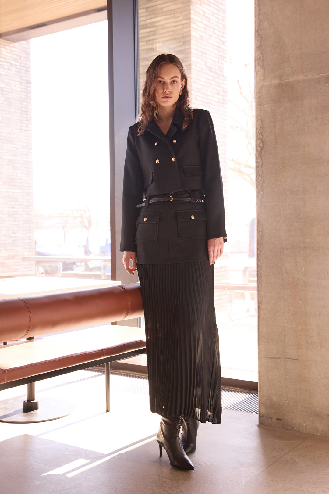 Bruuns Bazaar Women CalcareaBBShennia nederdel Nederdele Black