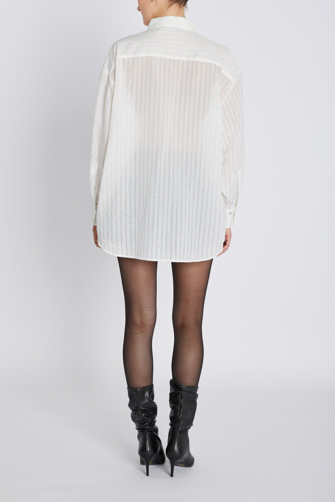Bruuns Bazaar Women CalceoBBLowisa skjorte Skjorter White cream stripe