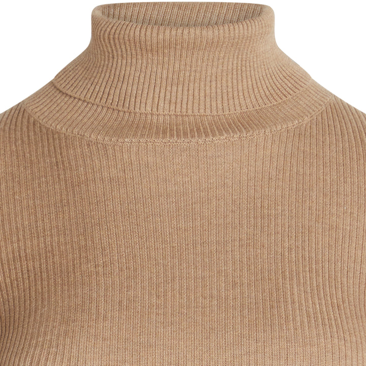 Bruuns Bazaar Women CallaBBBatilda Roll neck Knit Camel