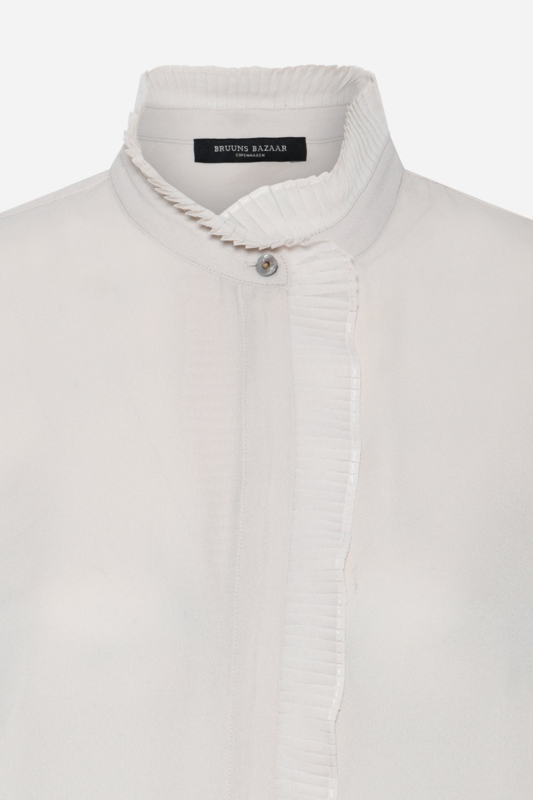 Bruuns Bazaar Women CamillaBBVenya skjorte Skjorter Silver Cloud