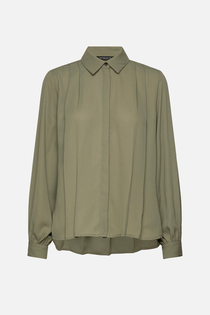 Bruuns Bazaar Women CamillaBBViana skjorte Skjorter Deep Olive
