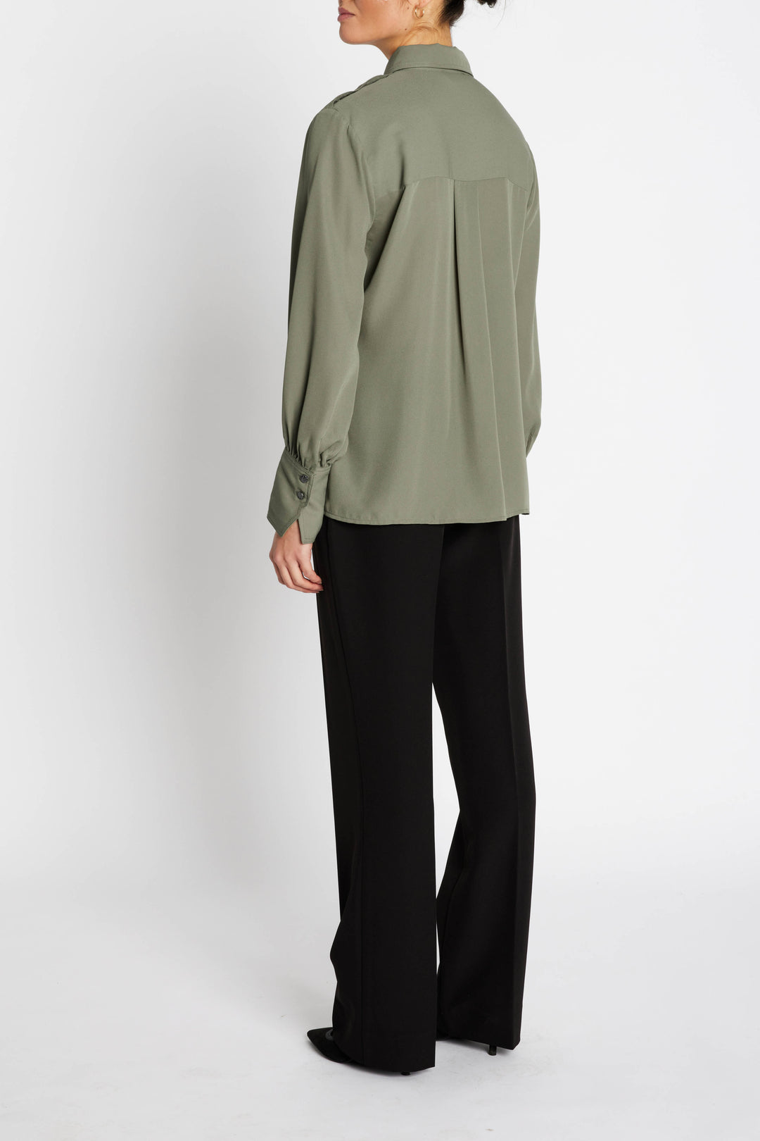 Bruuns Bazaar Women CamillaBBVienara skjorte Skjorter Deep Olive