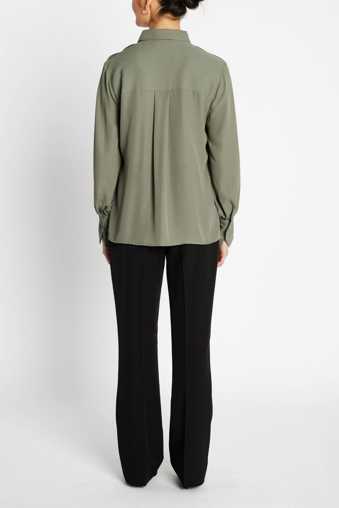 Bruuns Bazaar Women CamillaBBVienara skjorte Skjorter Deep Olive