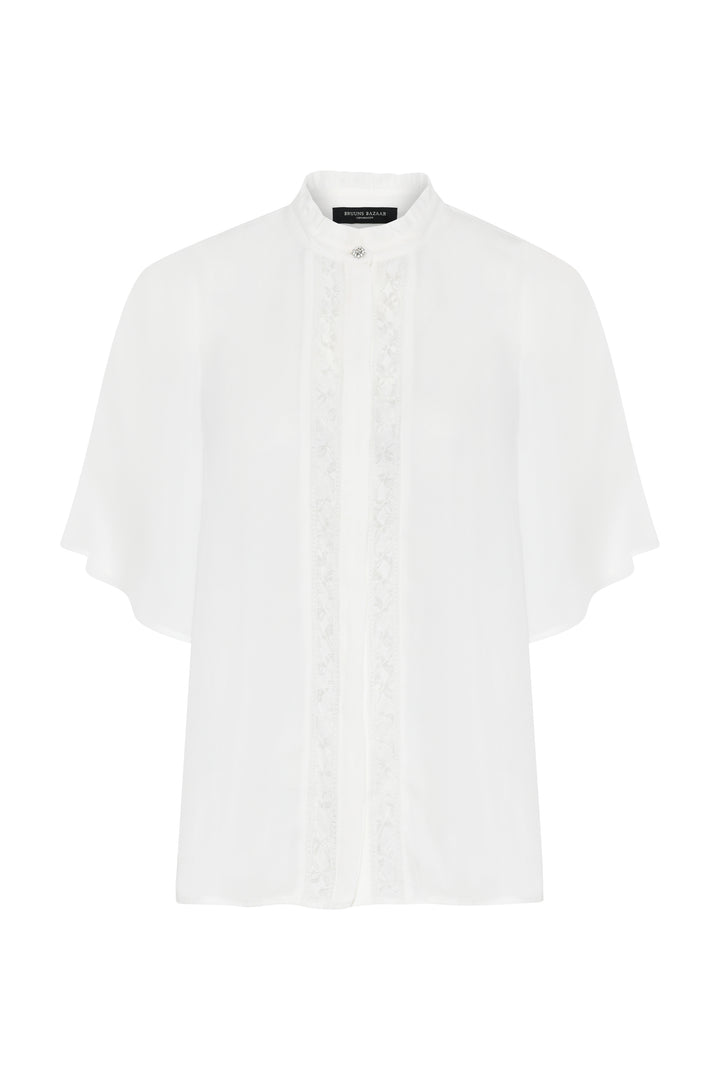 Bruuns Bazaar Women CamillaBBVivia skjorte Skjorter Snow White