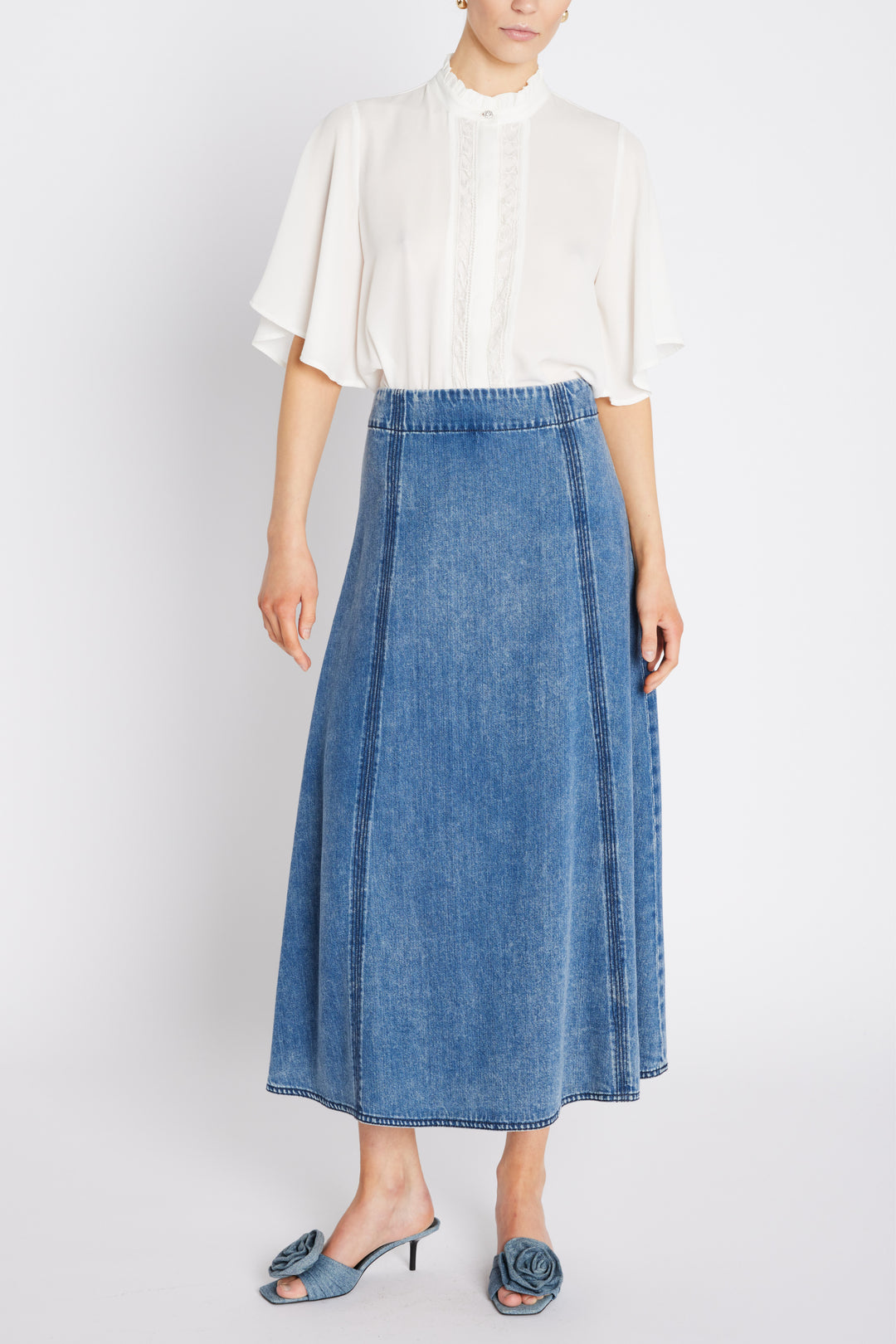 Bruuns Bazaar Women CamillaBBVivia skjorte Skjorter Snow White