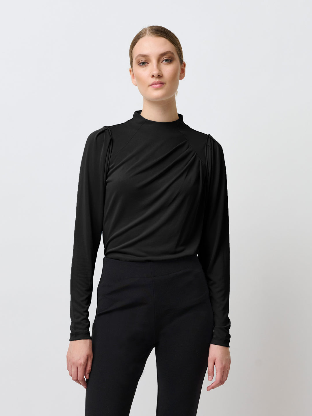 Bruuns Bazaar Women CampanulaBBSigrid blouse T-shirts Black