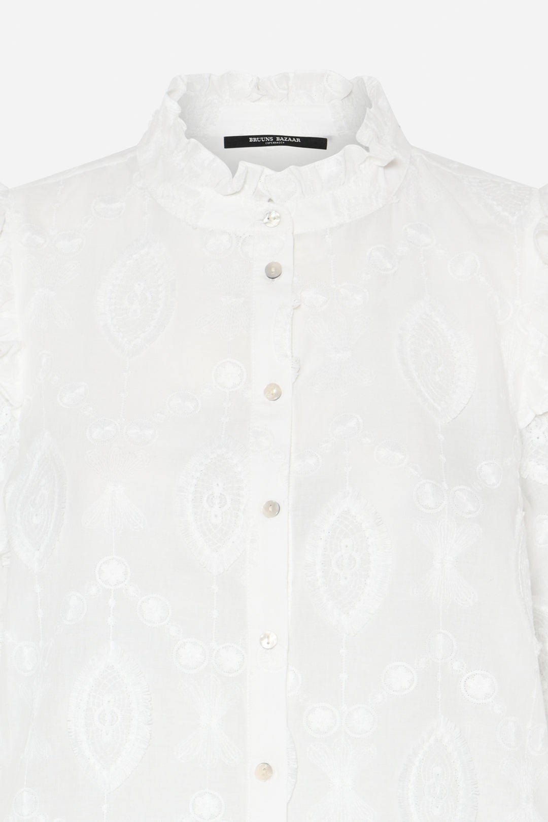 Bruuns Bazaar Women CanterburyBBCaro skjorte Skjorter White