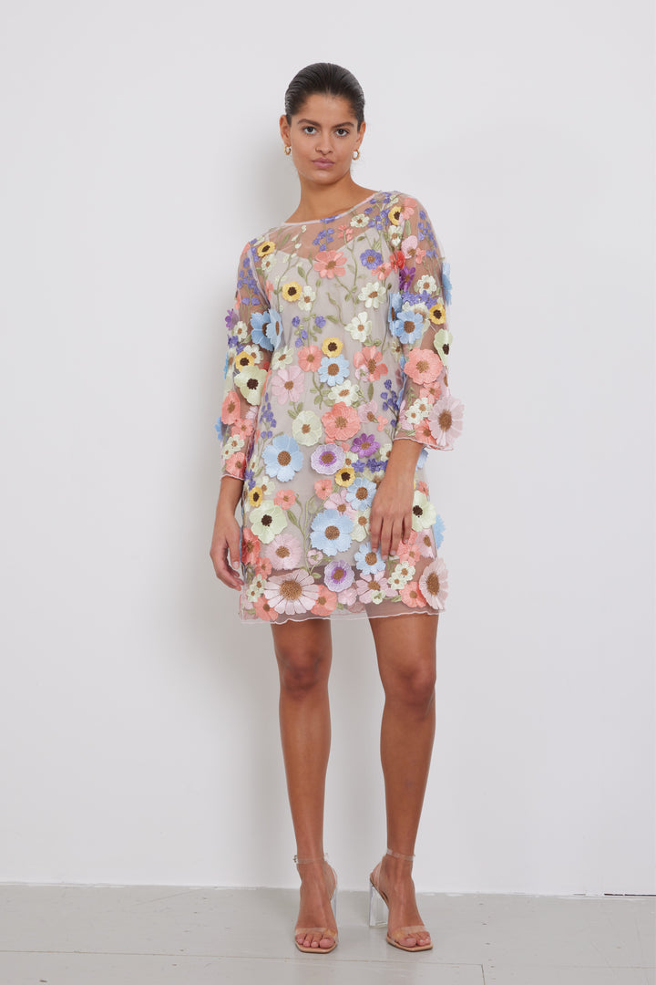 Bruuns Bazaar Women CardamineBBKeira kjole Dress Multi flower