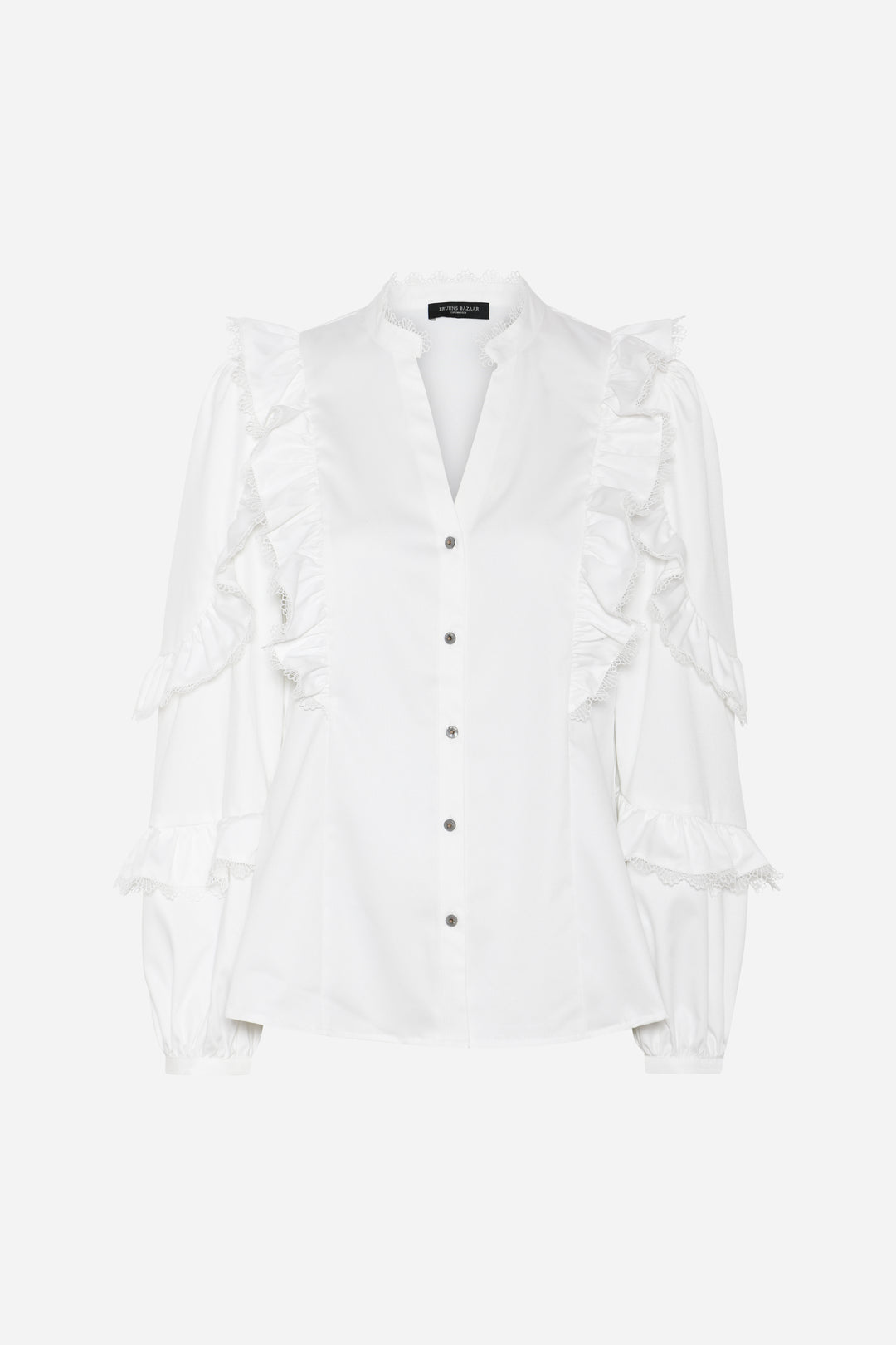 Bruuns Bazaar Women CardiniBBTaya skjorte Skjorter Snow White