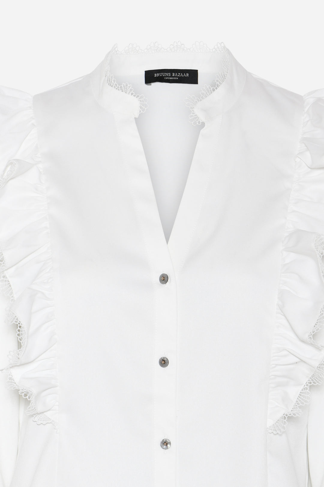 Bruuns Bazaar Women CardiniBBTaya skjorte Skjorter Snow White