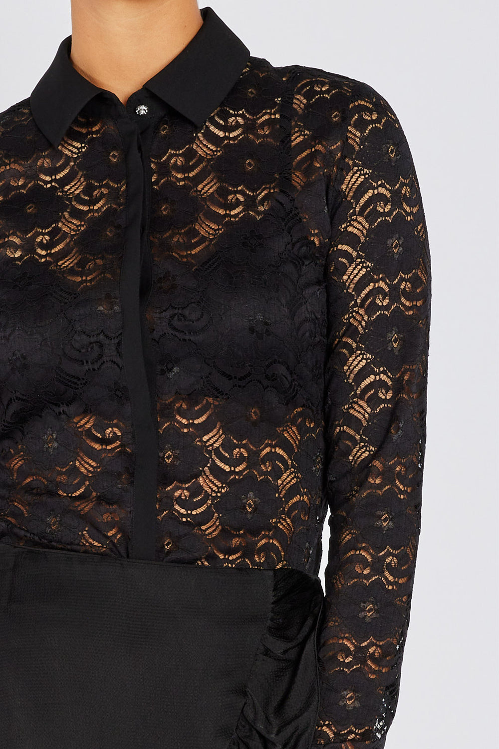 Bruuns Bazaar Women CastaneaBBVindie skjorte Skjorter Black