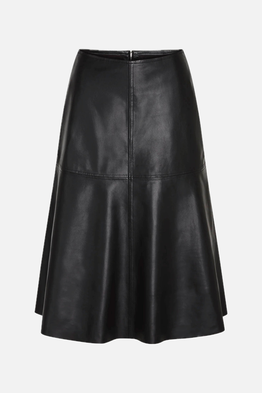 Bruuns Bazaar Women CatalinaBBFraya lædernederdel Nederdele Black