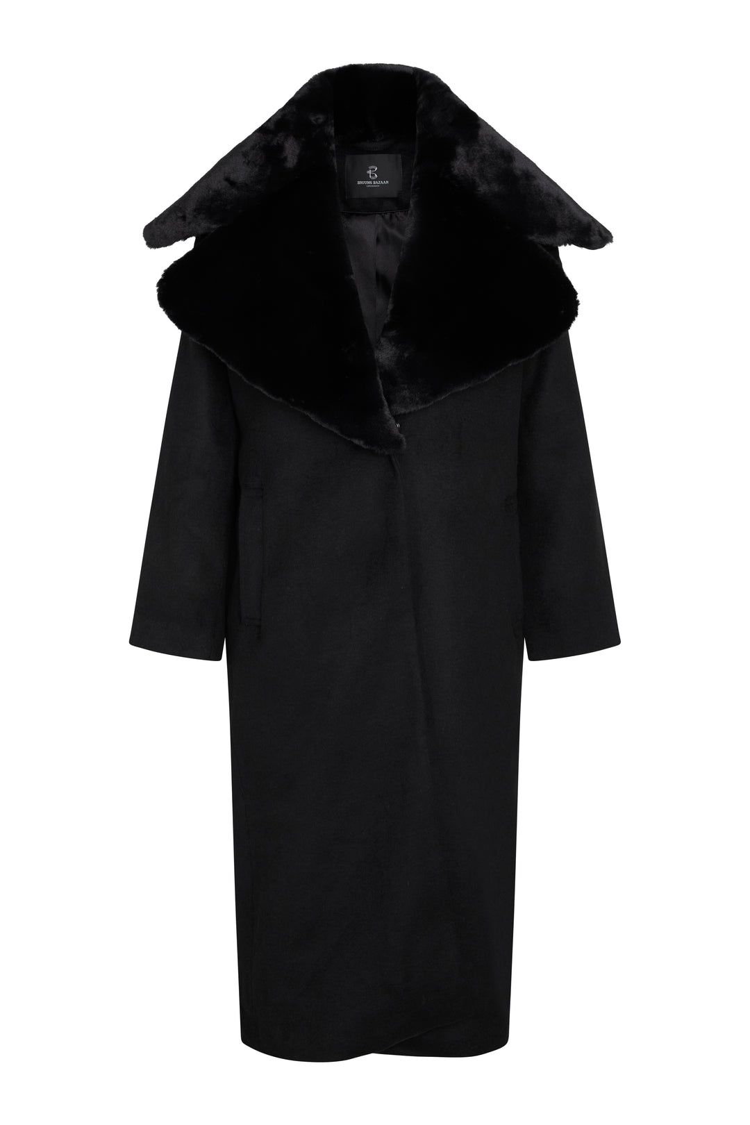 Bruuns Bazaar Women CatarinaBBFurra coat Outerwear Black