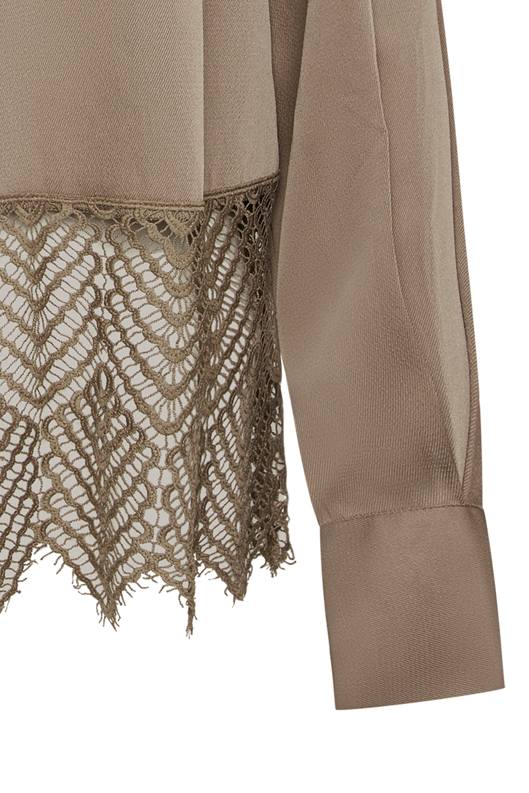 Bruuns Bazaar Women CedarsBBChatrina blouse Bluser Roasted Grey Khaki