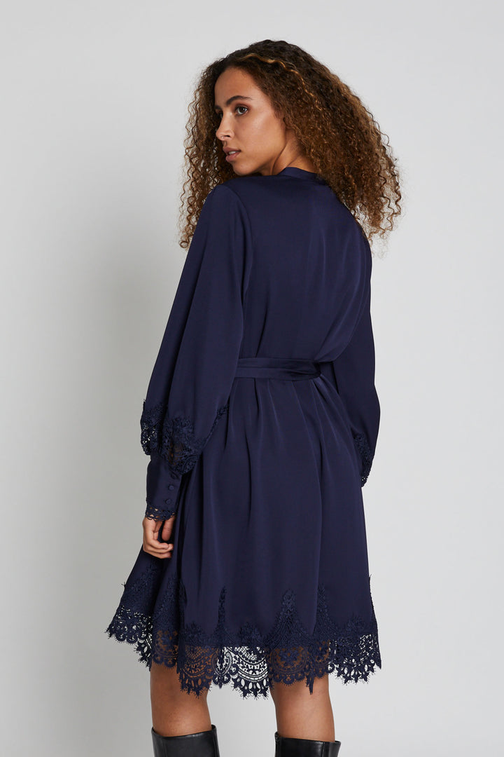 Bruuns Bazaar Women CedarsBBFelicia kjole Dress Navy