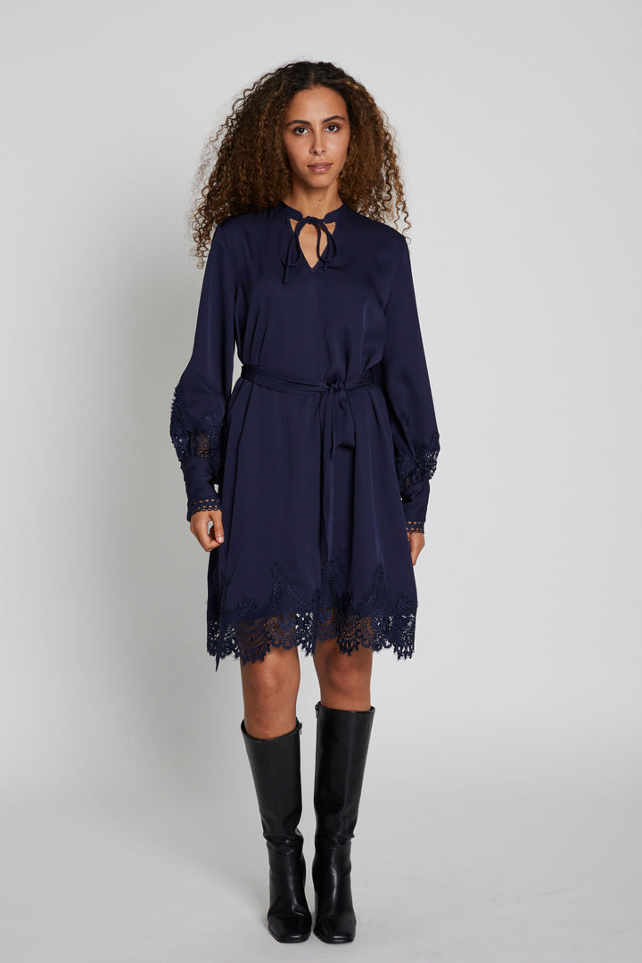 Bruuns Bazaar Women CedarsBBFelicia kjole Dress Navy