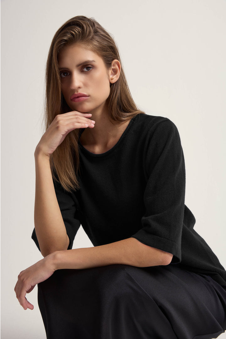 Bruuns Bazaar Women ChalinaBBAndra strik Strik Black