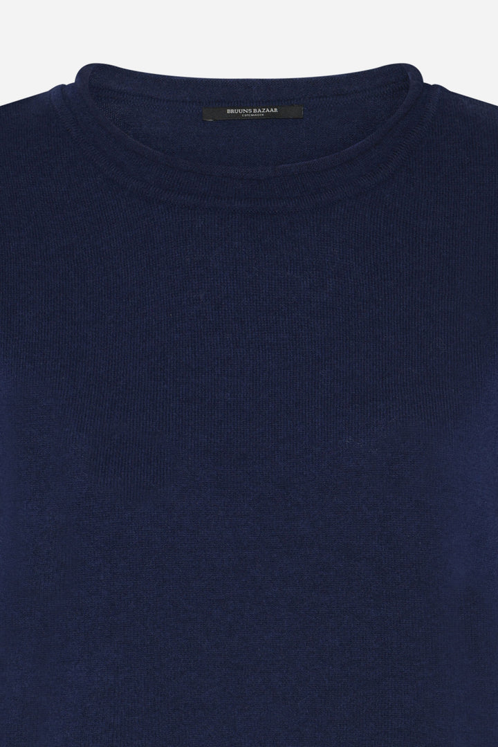 Bruuns Bazaar Women ChalinaBBAndra strik Strik Dark Blue