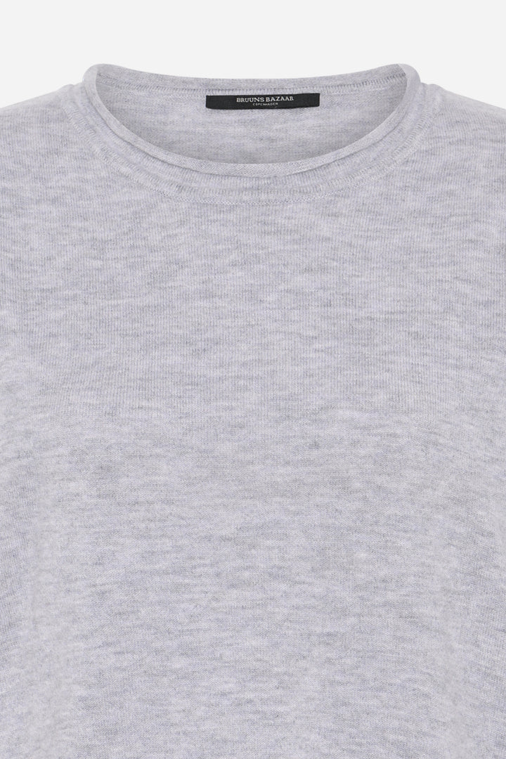 Bruuns Bazaar Women ChalinaBBAndra strik Strik Light grey melange
