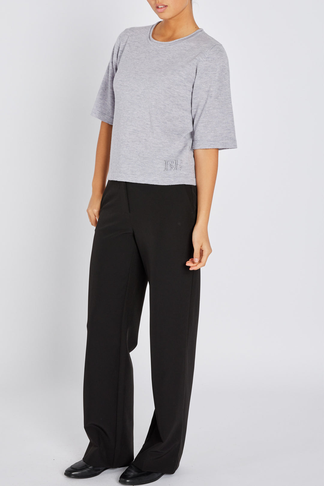 Bruuns Bazaar Women ChalinaBBAndra strik Strik Light grey melange