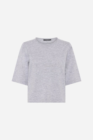 Bruuns Bazaar Women ChalinaBBAndra strik Strik Light grey melange