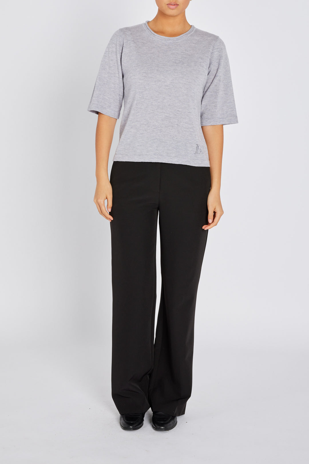 Bruuns Bazaar Women ChalinaBBAndra strik Strik Light grey melange