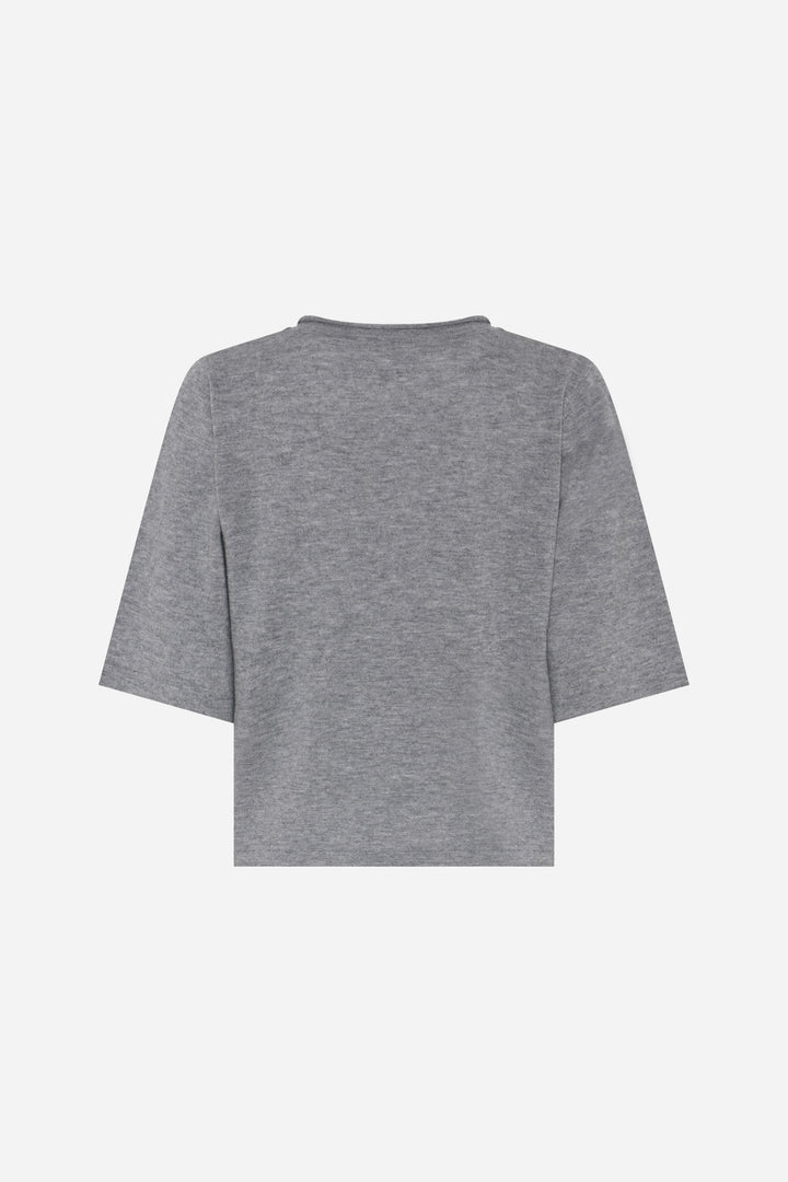 Bruuns Bazaar Women ChalinaBBAndra strik Strik Mid grey mel