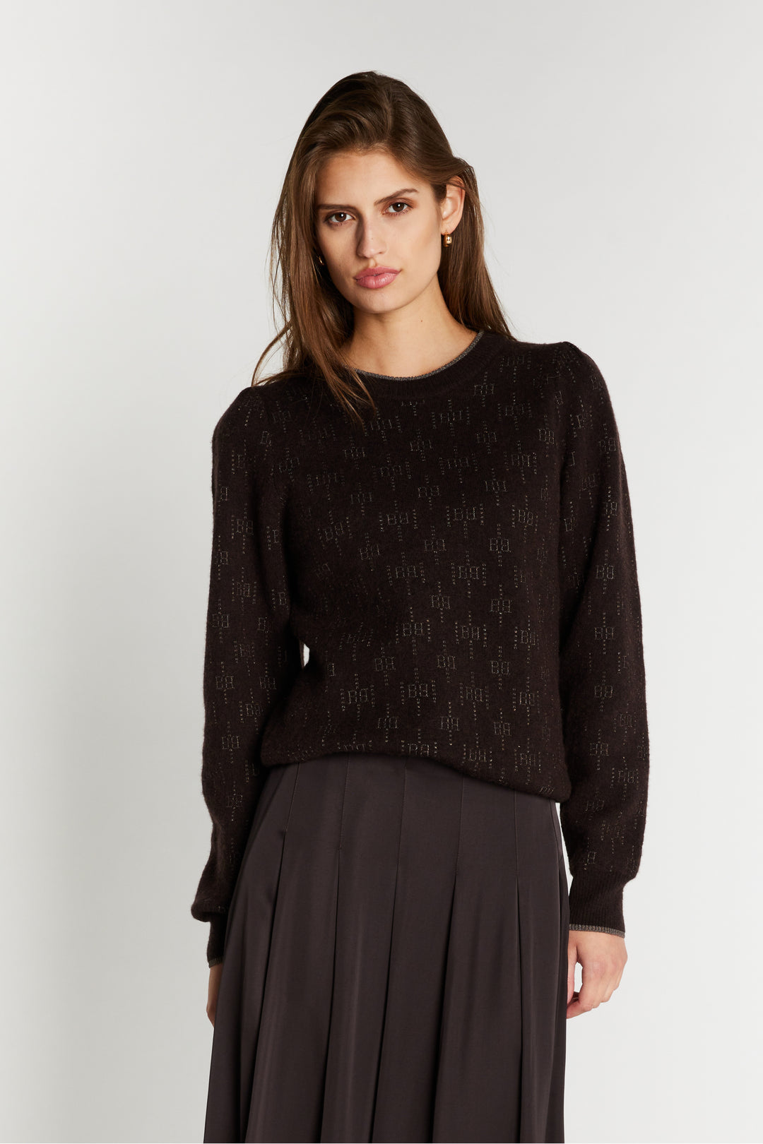 Bruuns Bazaar Women ChalinaBBElesa strik Strik Dark Brown