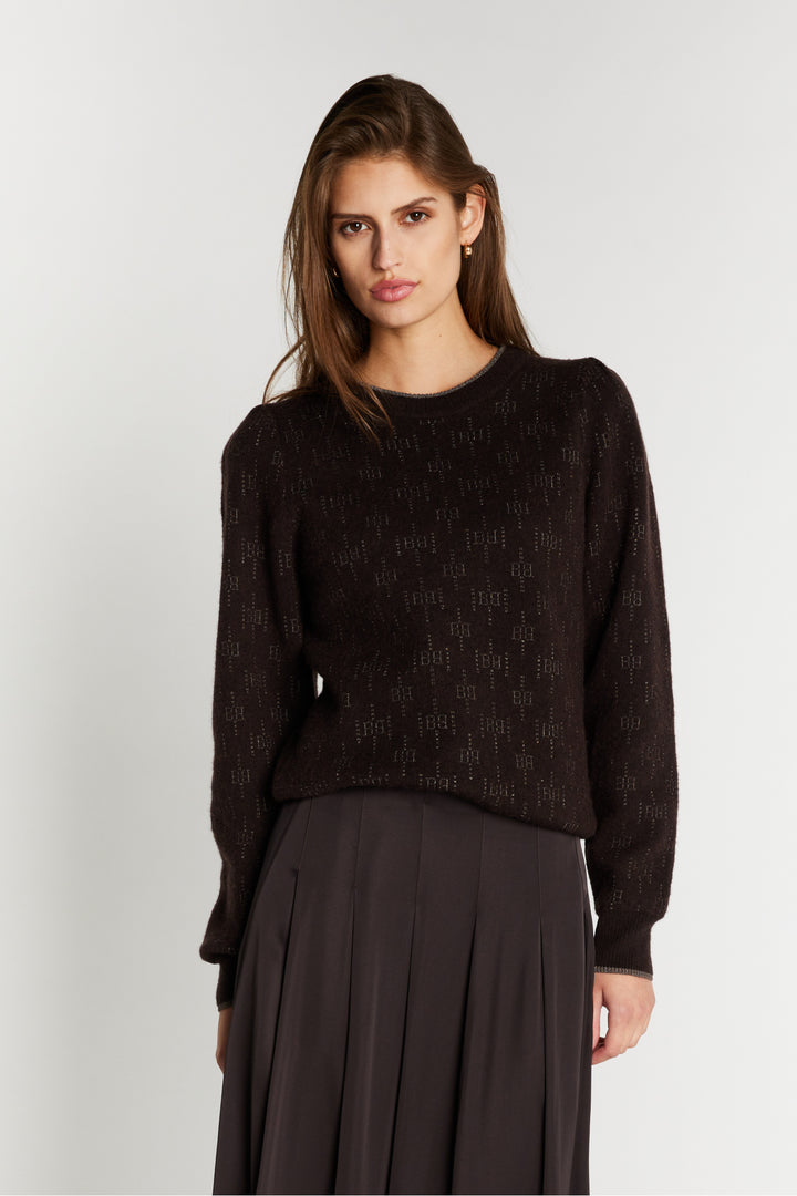 Bruuns Bazaar Women ChalinaBBElesa strik Strik Dark Brown