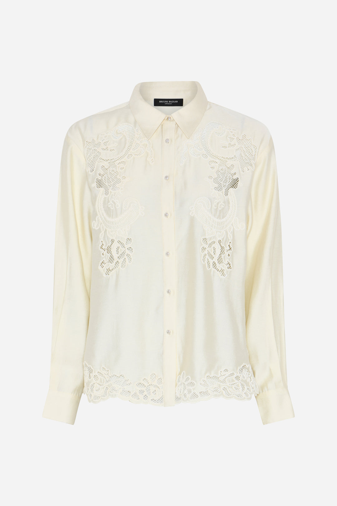 Bruuns Bazaar Women ChamaBBAlya skjorte Skjorter Snow White