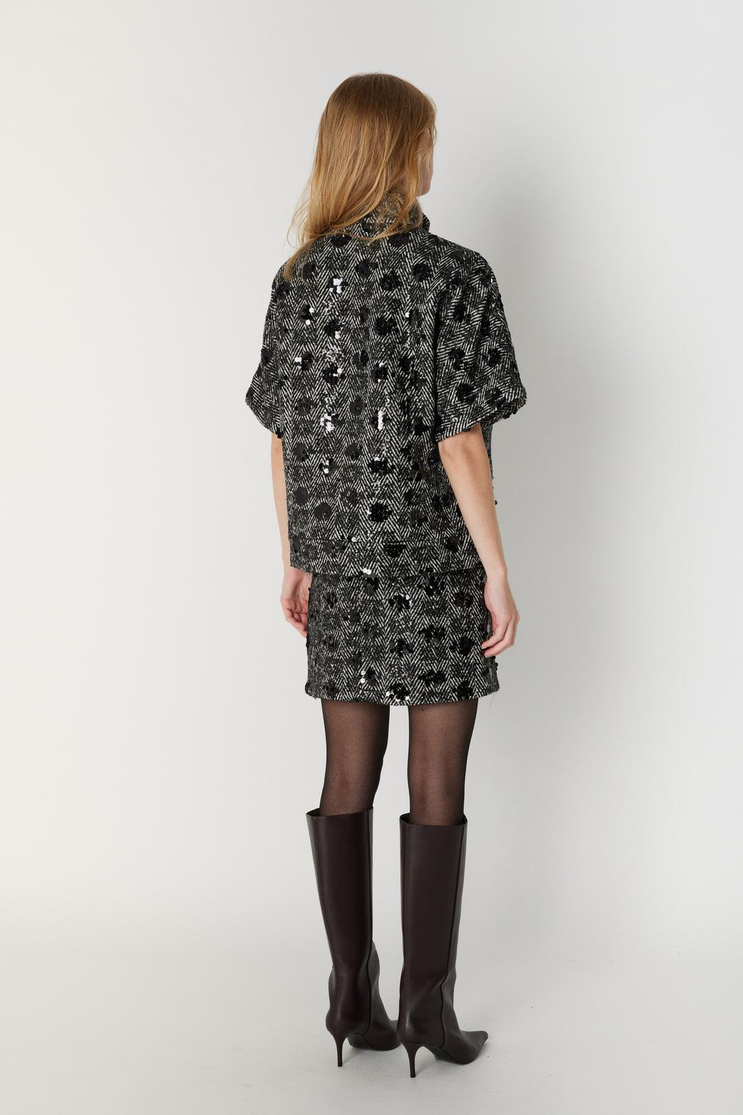 Bruuns Bazaar Women ChamaeBBCarly vest Overtøj Black w white