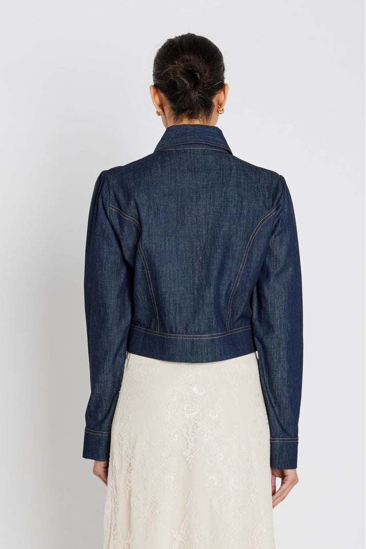 Bruuns Bazaar Women ChambraBBGlorita skjorte Skjorter Denim blue