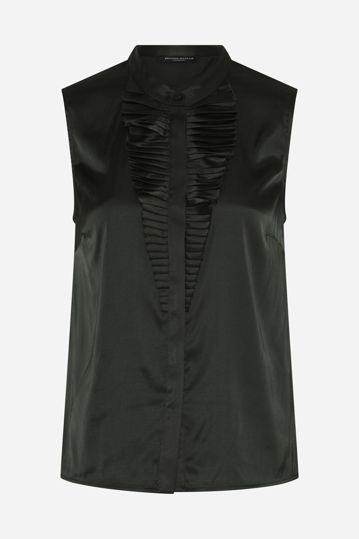 Bruuns Bazaar Women ChantusBBWicka top Skjorter Green Ivy