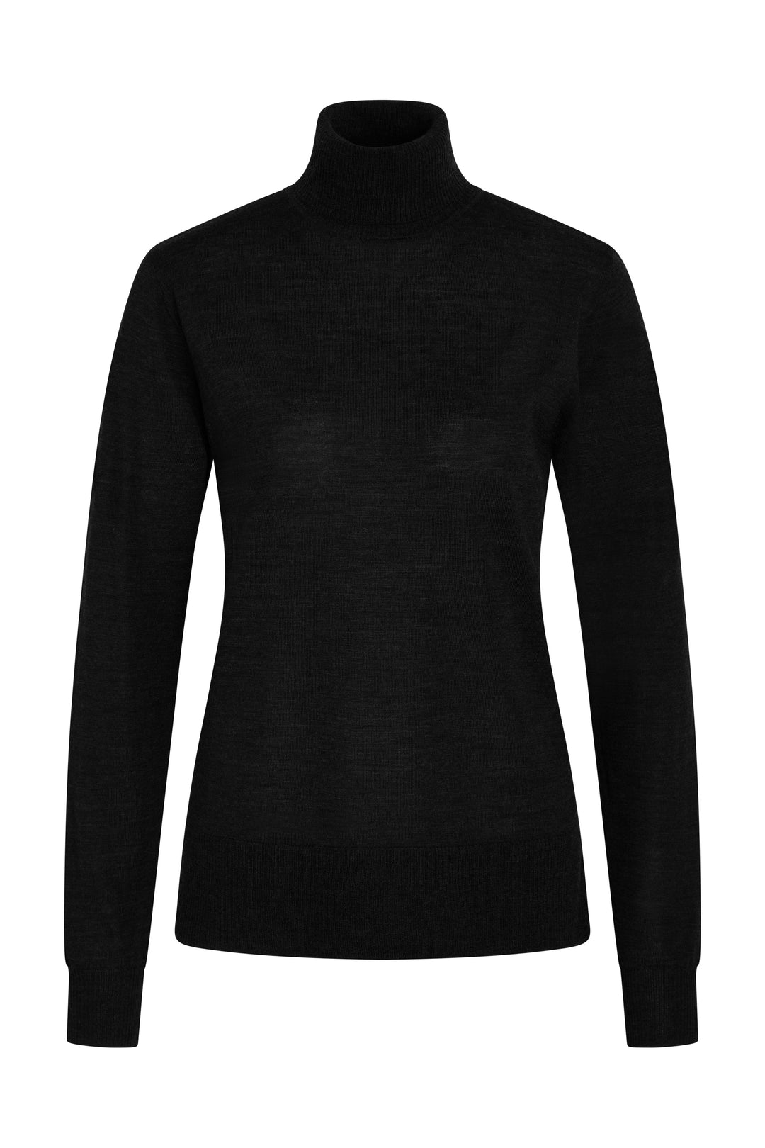 Bruuns Bazaar Women CharleneBBRoll Neck knit Knit Black