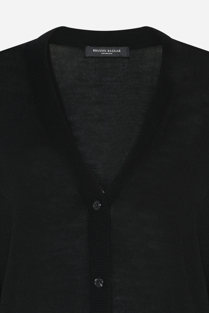 Bruuns Bazaar Women CharleneBBWaria strikcardigan Strik Black