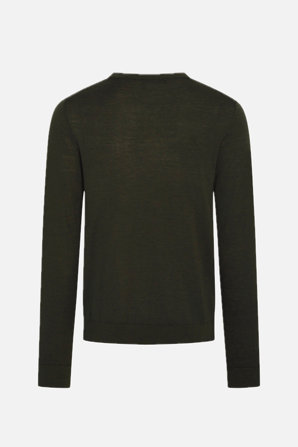 Bruuns Bazaar Men CharlesBB Crew Neck Strik Dark green