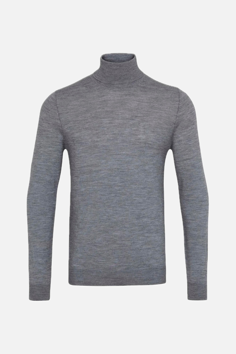 Bruuns Bazaar Men CharlesBB roll neck Strik Mid grey mel