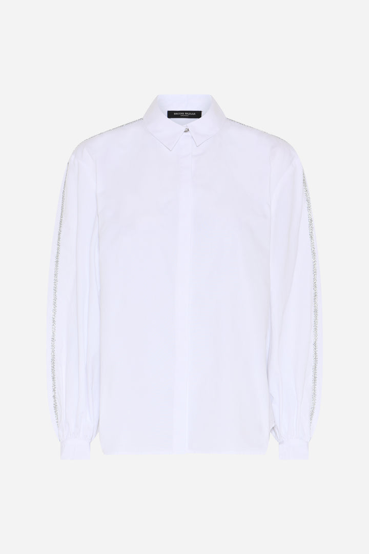 Bruuns Bazaar Women ChelyoBBLure skjorte Skjorter White