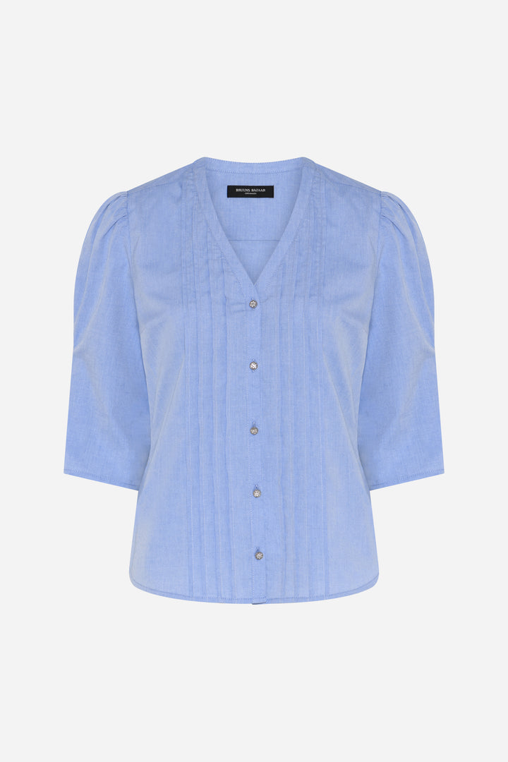 Bruuns Bazaar Women ChelyoBBVencai skjorte Skjorter Light blue