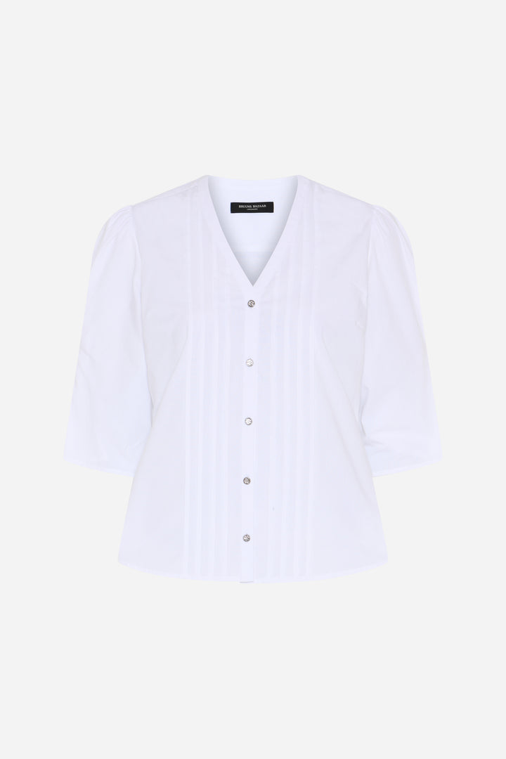Bruuns Bazaar Women ChelyoBBVencai skjorte Skjorter White