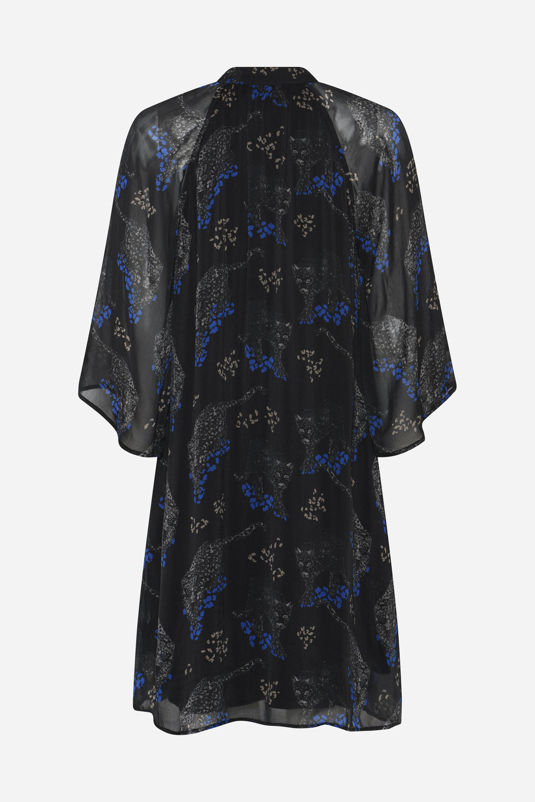 Bruuns Bazaar Women ChionoBBWendisa kjole Kjoler Black Blue leopard print