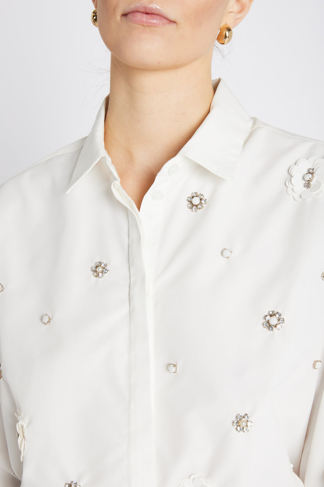 Bruuns Bazaar Women ChrisoulaBBBeia skjorte Skjorter Snow White