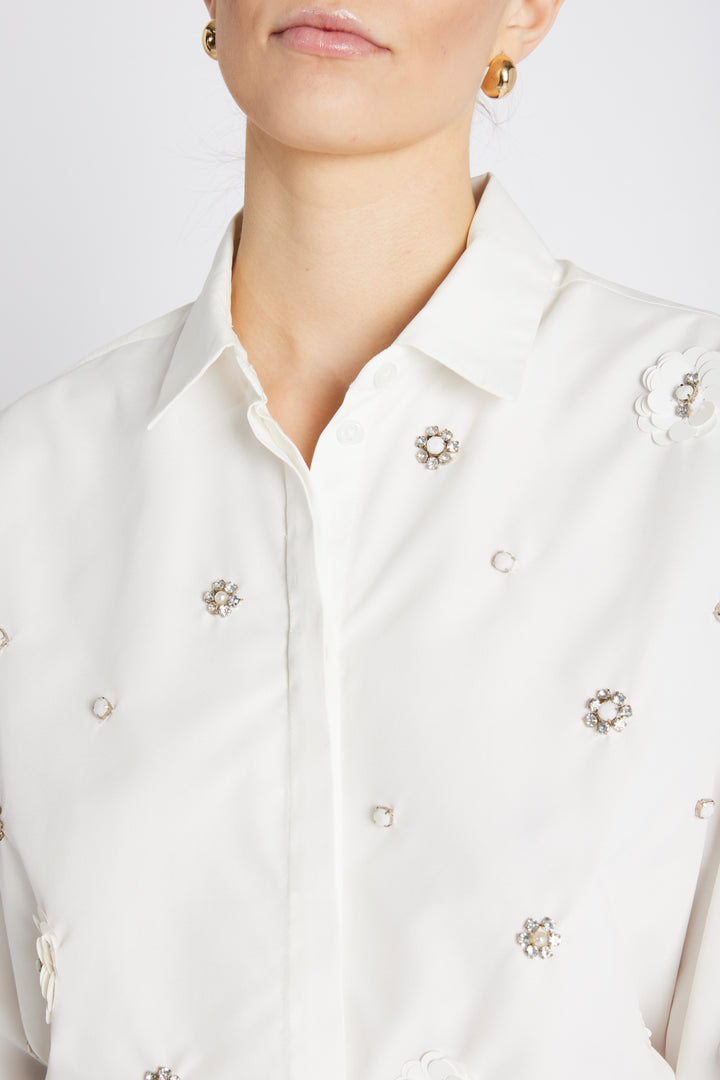 Bruuns Bazaar Women ChrisoulaBBBeia skjorte Skjorter Snow White