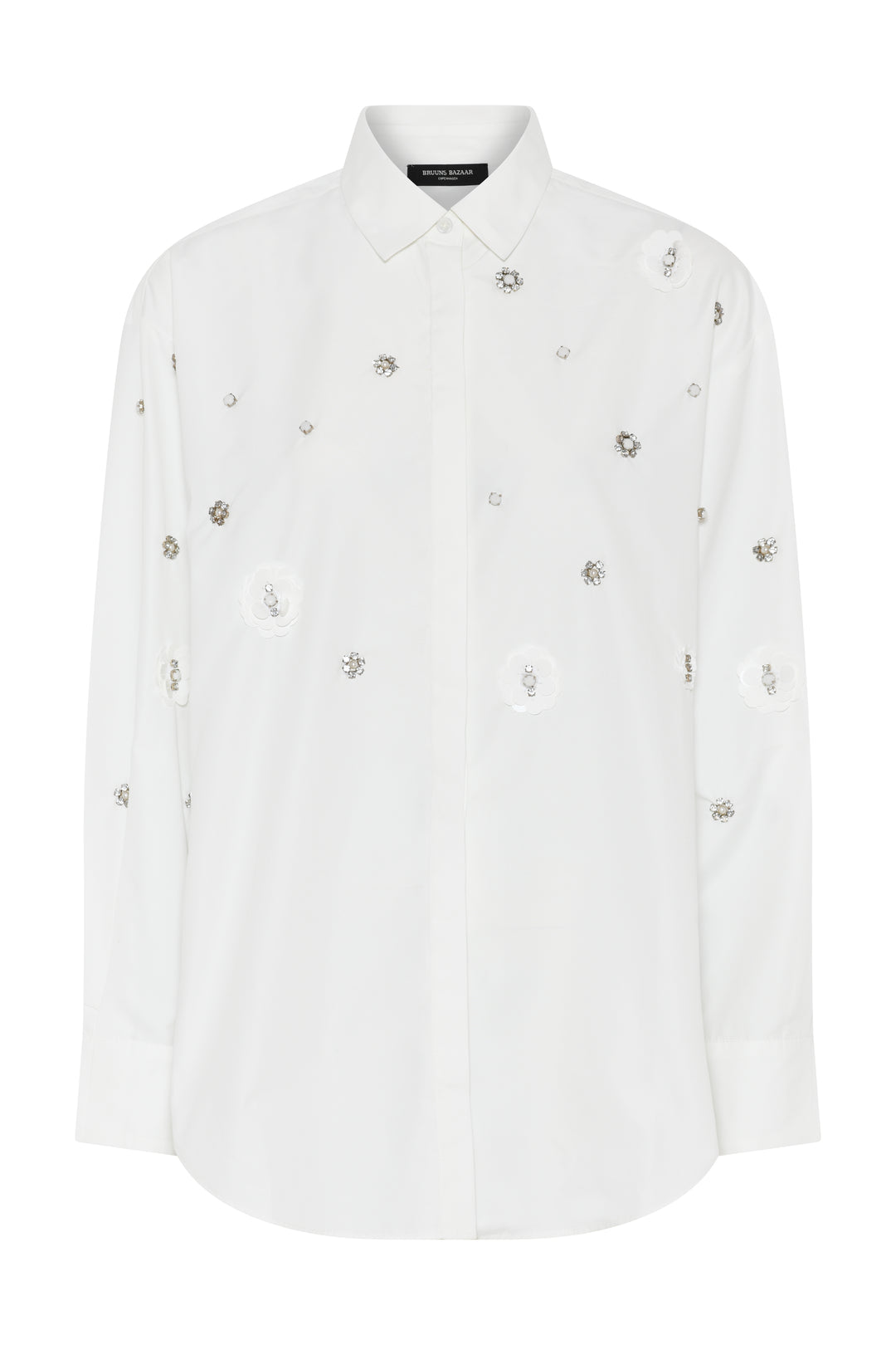 Bruuns Bazaar Women ChrisoulaBBBeia skjorte Skjorter Snow White