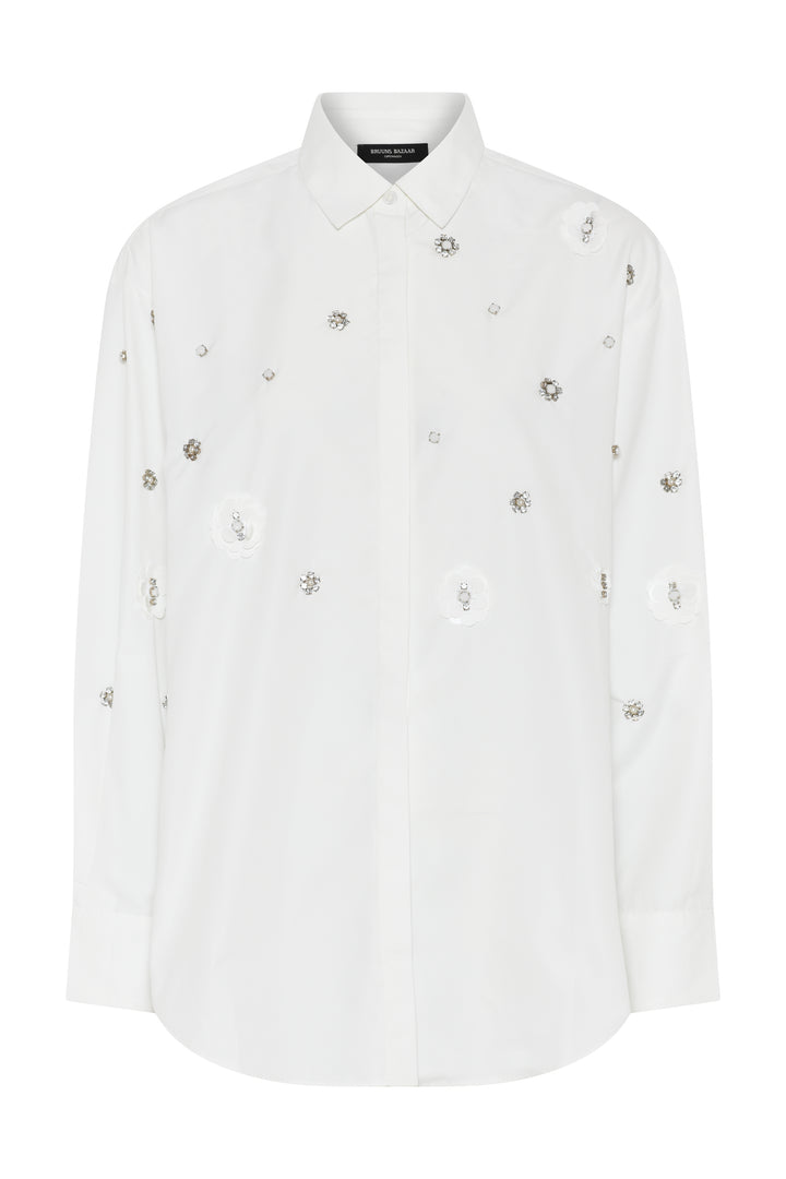 Bruuns Bazaar Women ChrisoulaBBBeia skjorte Skjorter Snow White