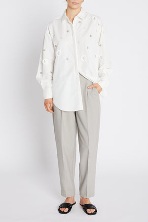 Bruuns Bazaar Women ChrisoulaBBBeia skjorte Skjorter Snow White