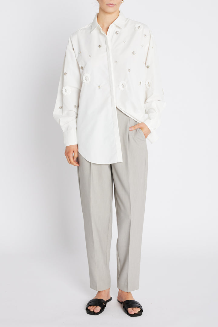 Bruuns Bazaar Women ChrisoulaBBBeia skjorte Skjorter Snow White