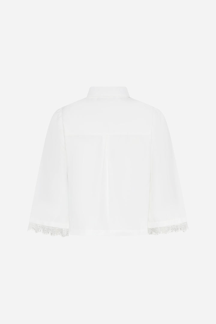 Bruuns Bazaar Women ChrissiBBFeruzi skjorte Skjorter Snow White