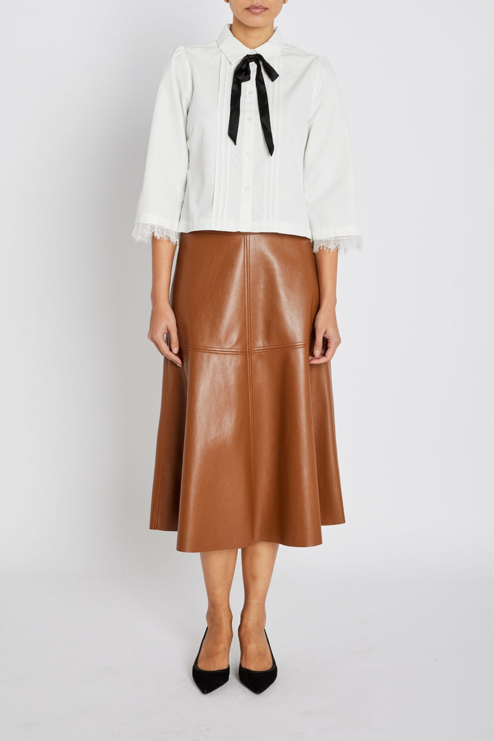 Bruuns Bazaar Women ChrissiBBFeruzi skjorte Skjorter Snow White