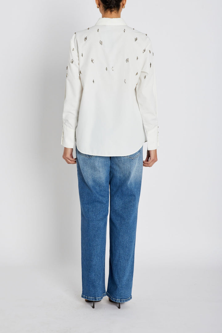 Bruuns Bazaar Women ChrissiBBZinne skjorte Skjorter Snow White